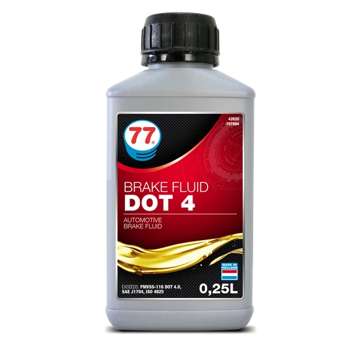 Lichid de frână sintetic DOT4 1L / 77Lubricants