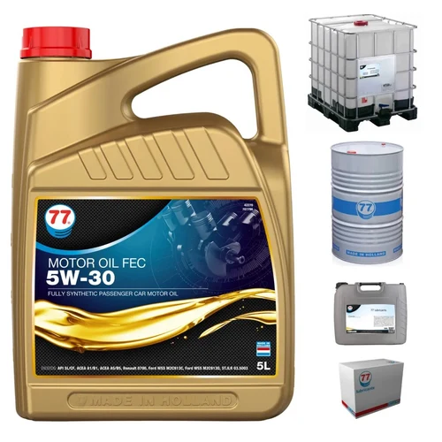 Автомобильное моторное масло FEC 5W30 200L / 77Lubricants