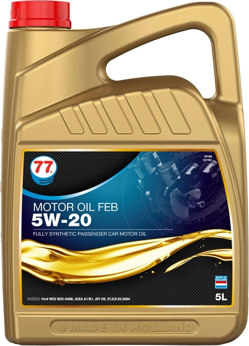 Автомобильное моторное масло FEB 5W20 1L / 77Lubricants