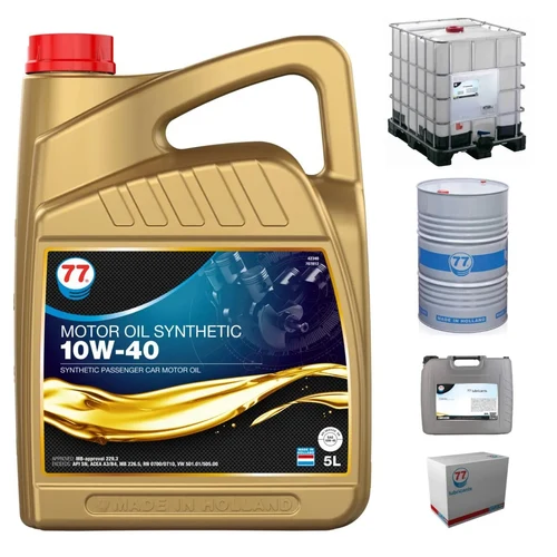 Автомобильное моторное масло Oil Synthetic 10W40 60L / 77Lubricants